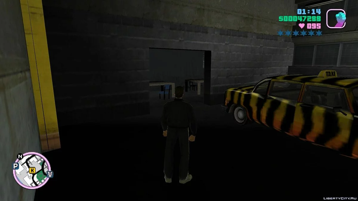 Расширенный интерьер \"Кауфман Кэб\" / GTA Vice City
