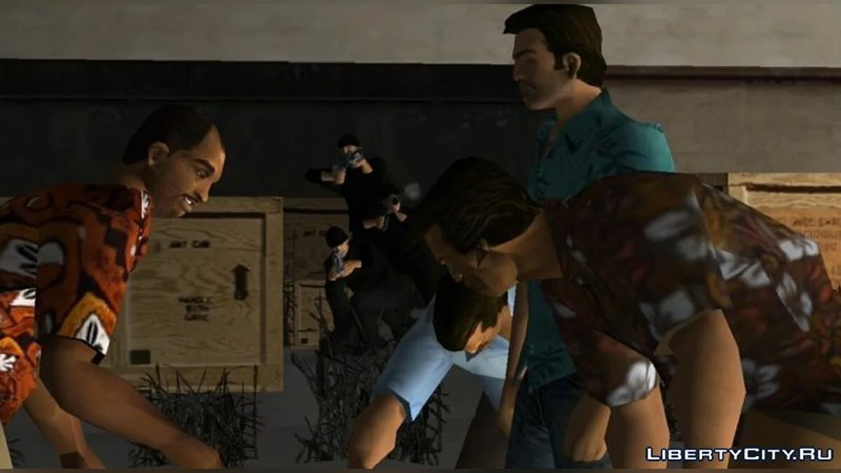 Исправление анимации лица Виктора Вэнса в кат-сценах / GTA Vice City