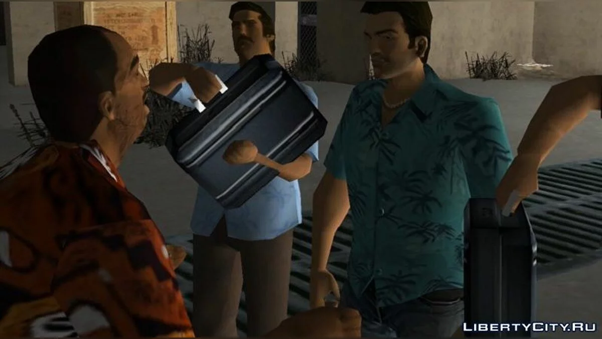 Исправление анимации лица Виктора Вэнса в кат-сценах / GTA Vice City