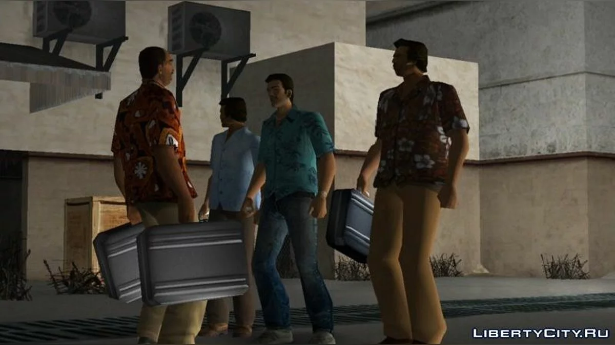 Исправление анимации лица Виктора Вэнса в кат-сценах / GTA Vice City