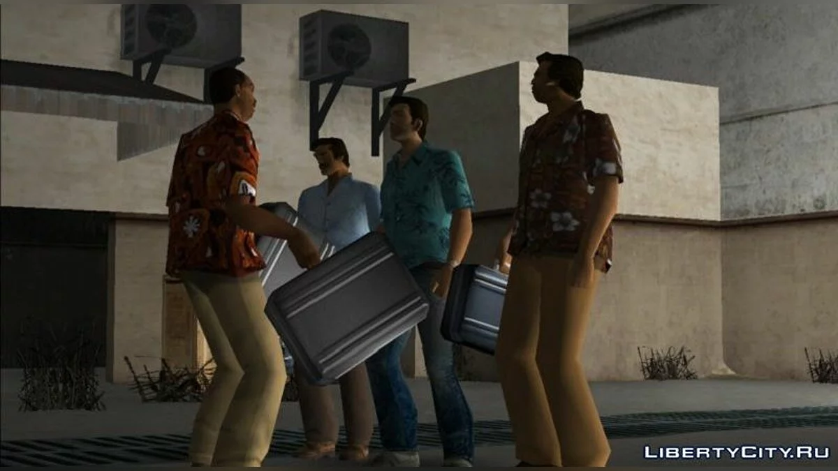 Исправление анимации лица Виктора Вэнса в кат-сценах / GTA Vice City