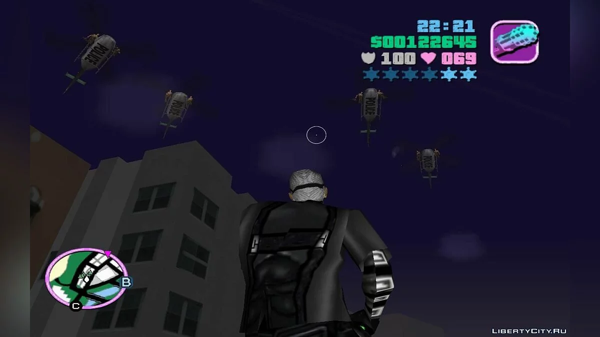 Удаление полицейского радио из игры (VC) 1.0 / GTA Vice City