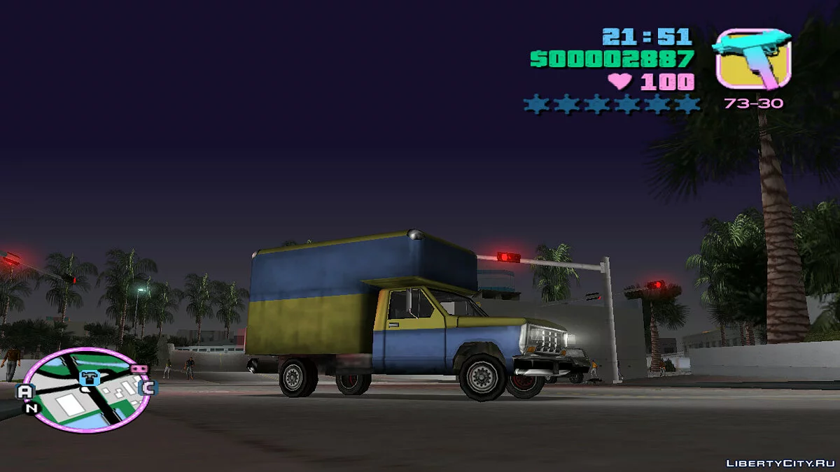 Колёса Vice City в стилистике San Andreas / GTA Vice City