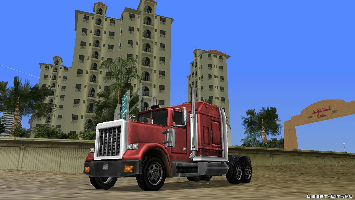 Колёса Vice City в стилистике San Andreas / GTA Vice City