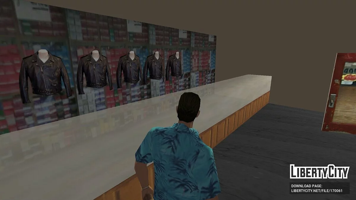 Открытый магазин байкеров / GTA Vice City