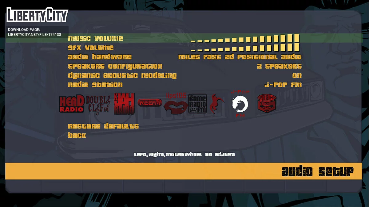 (GTA 3/VC) J-Pop FM / GTA Vice City