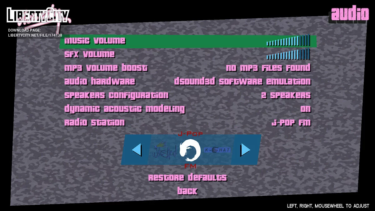 (GTA 3/VC) J-Pop FM / GTA Vice City