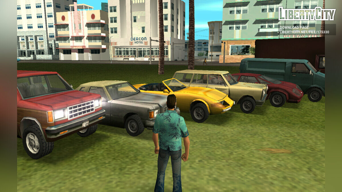Wheels from other parts of GTA and Manhunt (GTA 3/VC) for GTA Vice City - Картинка #9