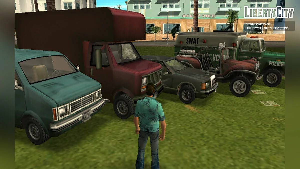 Колёса из других частей GTA и Manhunt (GTA 3/VC) / GTA Vice City