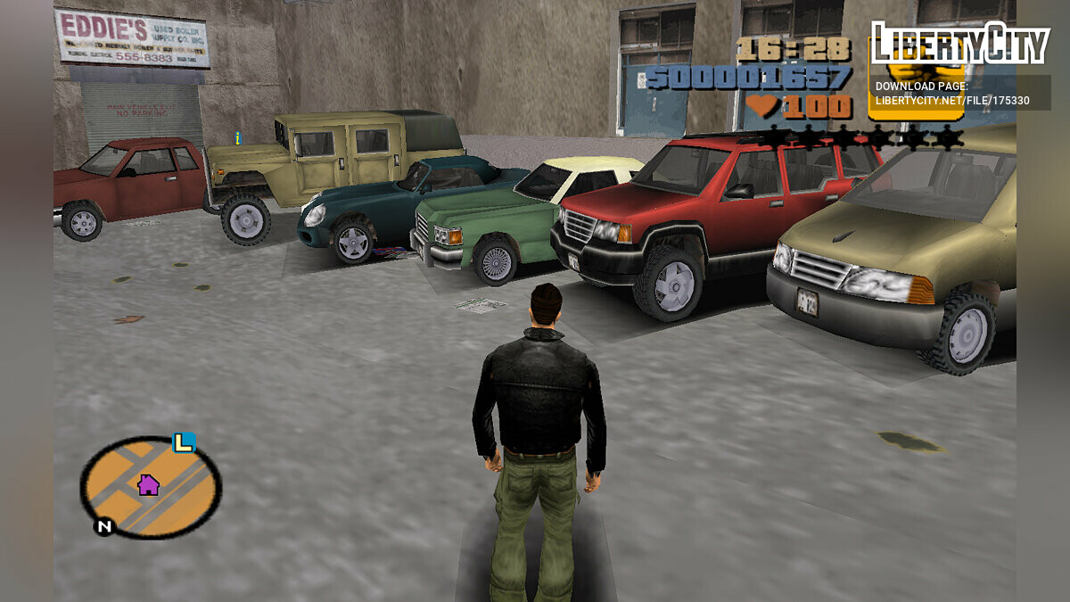 Wheels from other parts of GTA and Manhunt (GTA 3/VC) for GTA Vice City - Картинка #17