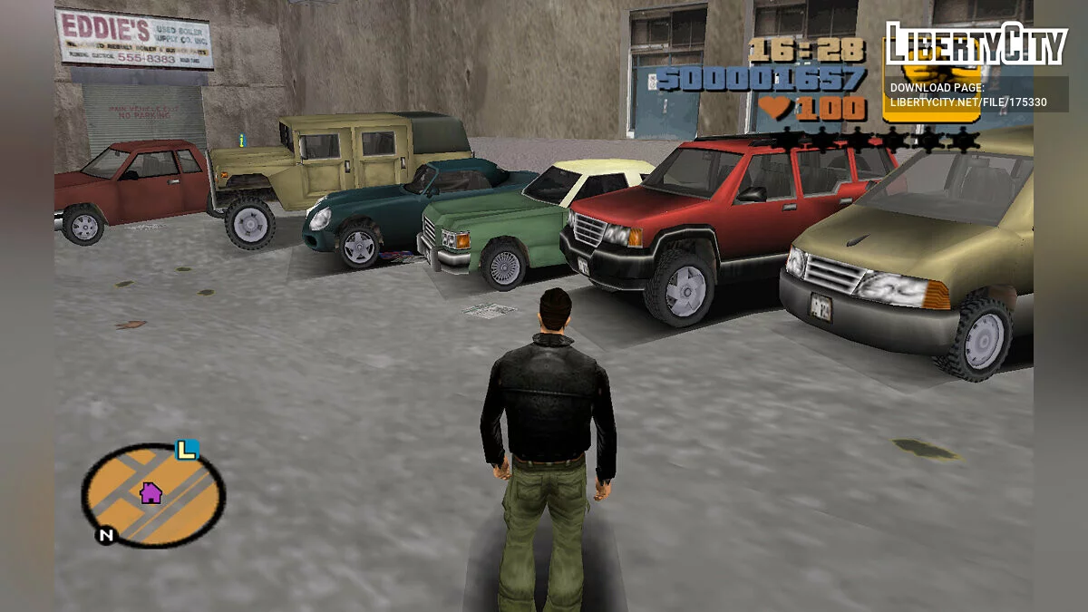 Колёса из других частей GTA и Manhunt (GTA 3/VC) / GTA Vice City