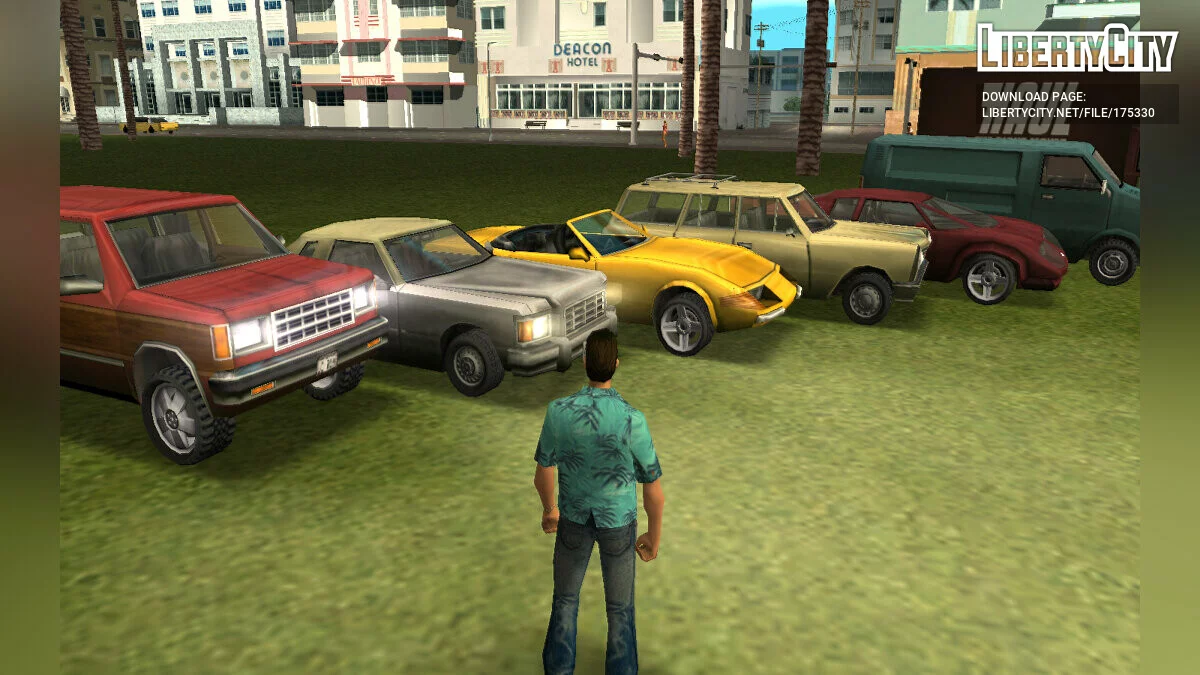 Колёса из других частей GTA и Manhunt (GTA 3/VC) / GTA Vice City