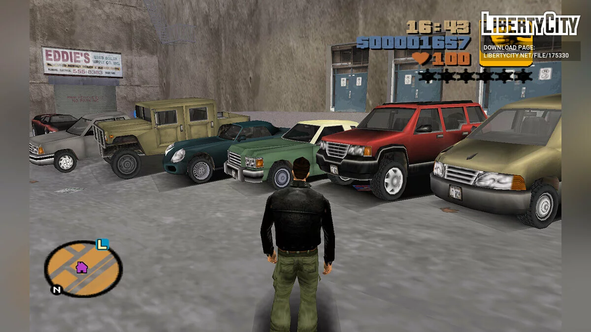 Колёса из других частей GTA и Manhunt (GTA 3/VC) / GTA Vice City