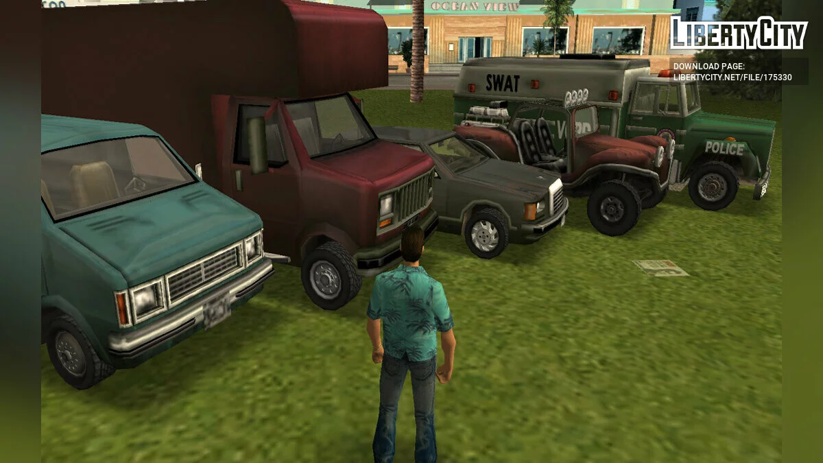 Колёса из других частей GTA и Manhunt (GTA 3/VC) / GTA Vice City