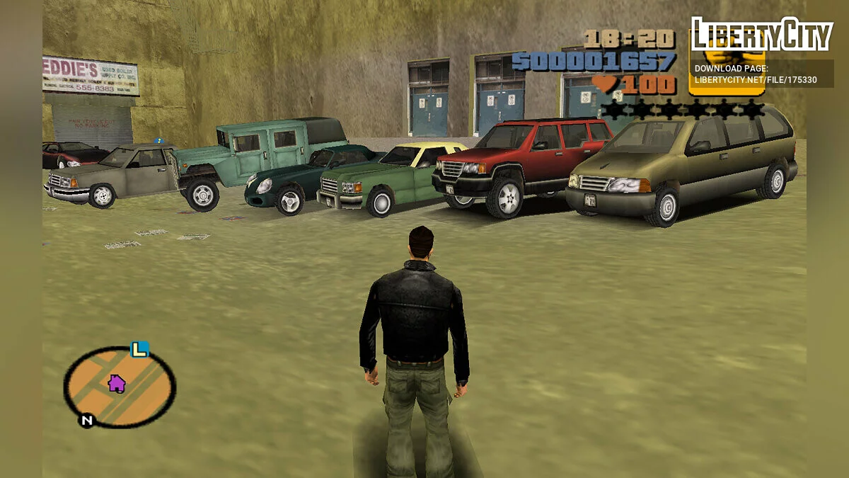 Колёса из других частей GTA и Manhunt (GTA 3/VC) / GTA Vice City