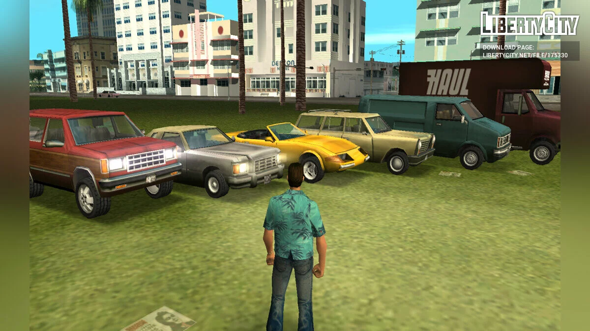 Колёса из других частей GTA и Manhunt (GTA 3/VC) / GTA Vice City