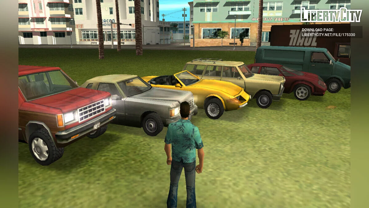 Колёса из других частей GTA и Manhunt (GTA 3/VC) / GTA Vice City