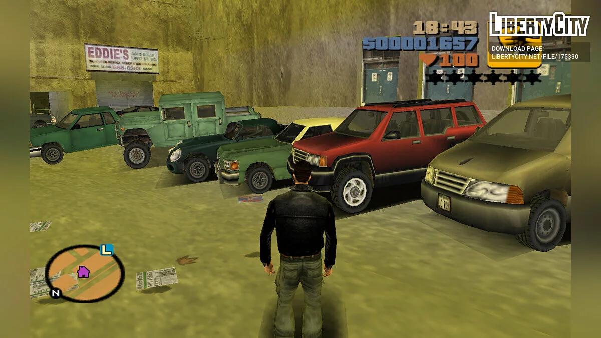 Колёса из других частей GTA и Manhunt (GTA 3/VC) / GTA Vice City