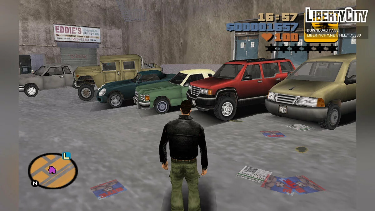 Колёса из других частей GTA и Manhunt (GTA 3/VC) / GTA Vice City