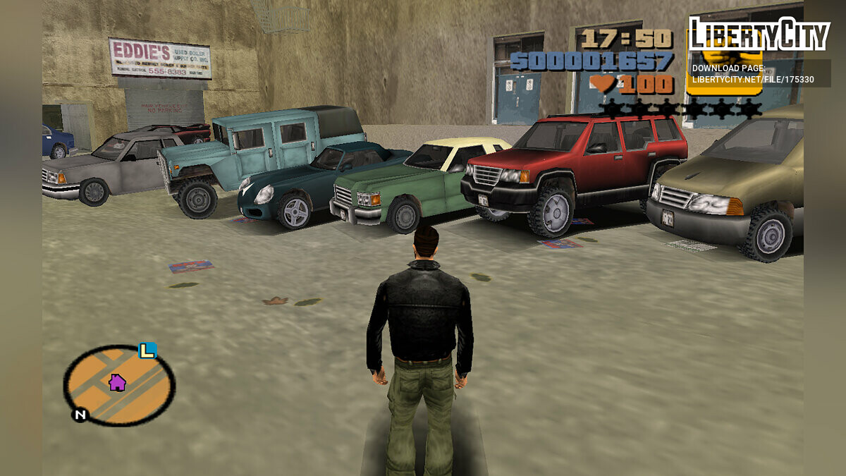 Wheels from other parts of GTA and Manhunt (GTA 3/VC) for GTA Vice City - Картинка #5
