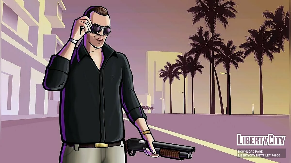 Загрузочные экраны и иконки Shine o` Vice / GTA Vice City