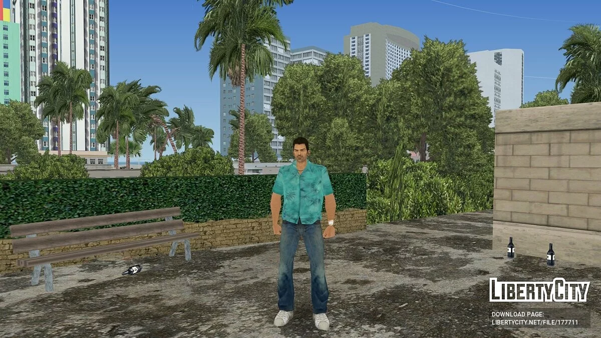 Новые объекты на карте / GTA Vice City