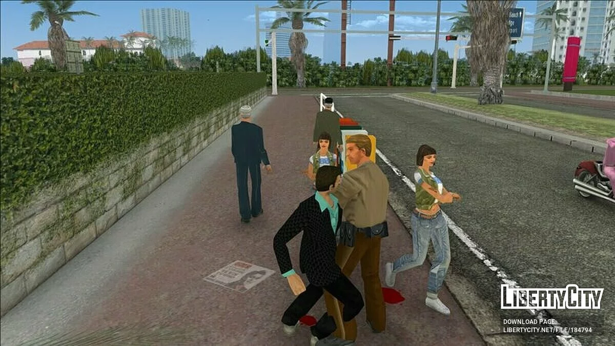 Уменьшение урона при ближнем бое / GTA Vice City