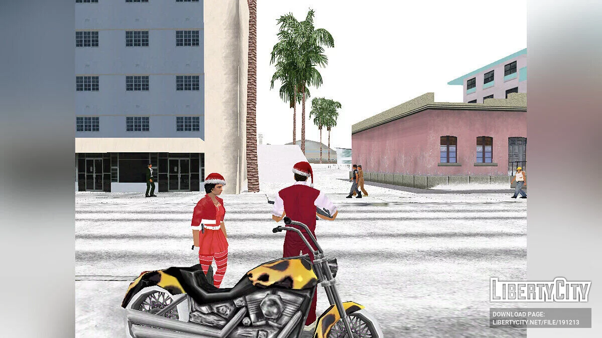 Рождественский Вайс Сити / GTA Vice City