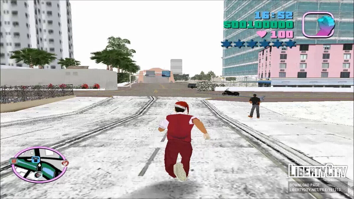 Рождественский Вайс Сити / GTA Vice City