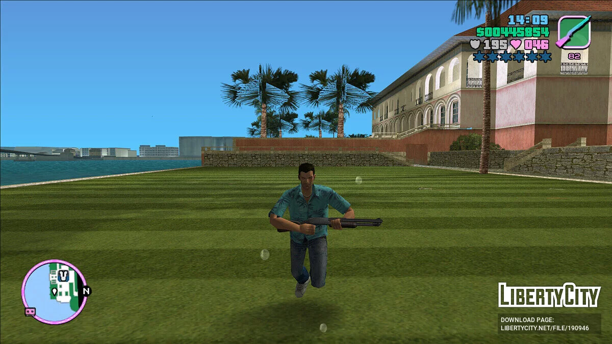 Анимации из VCS/LCS + спринт с оружием / GTA Vice City