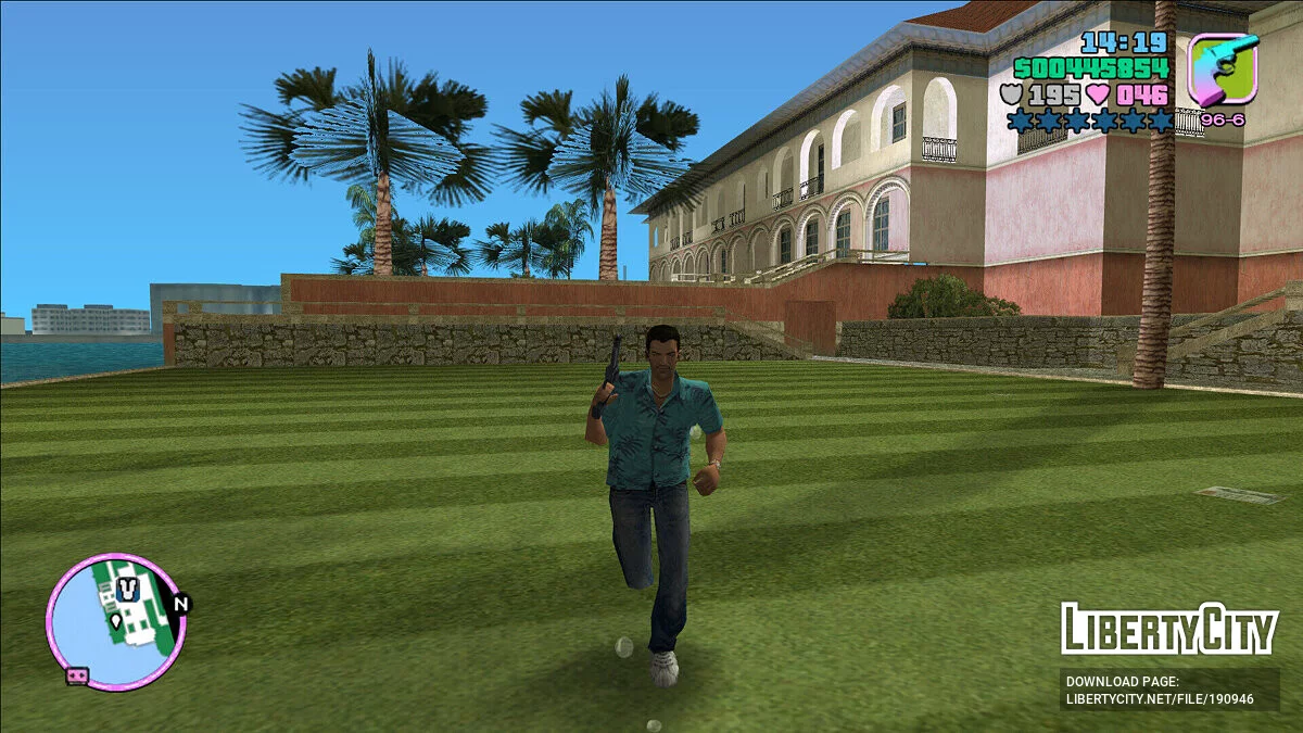 Анимации из VCS/LCS + спринт с оружием / GTA Vice City