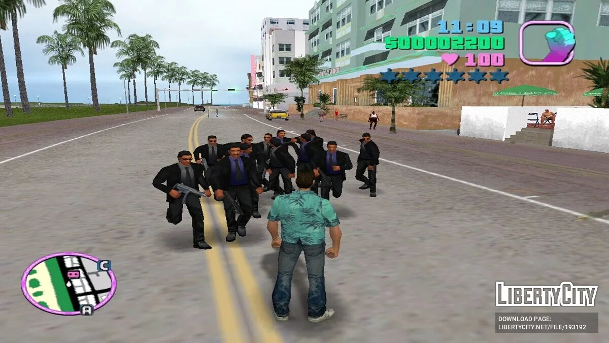 Возможность вызвать телохранителей / GTA Vice City
