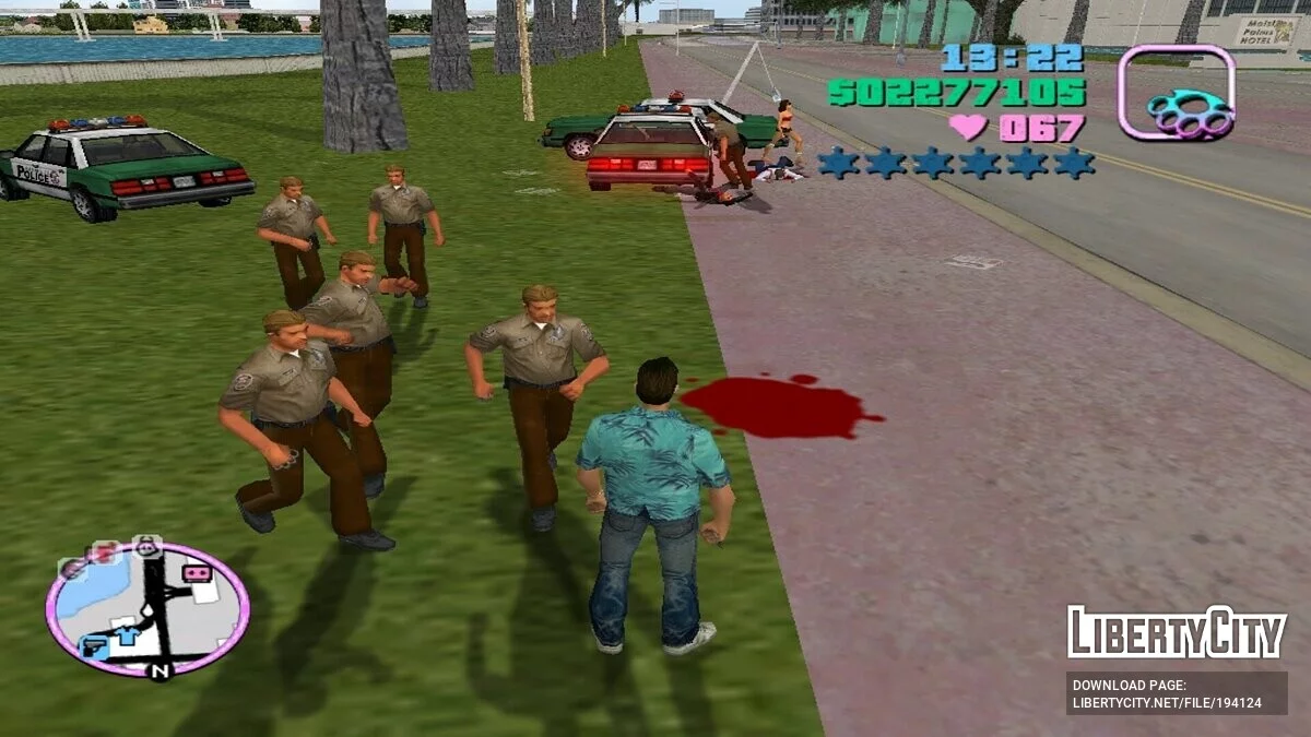 Возможность вызвать полицию / GTA Vice City
