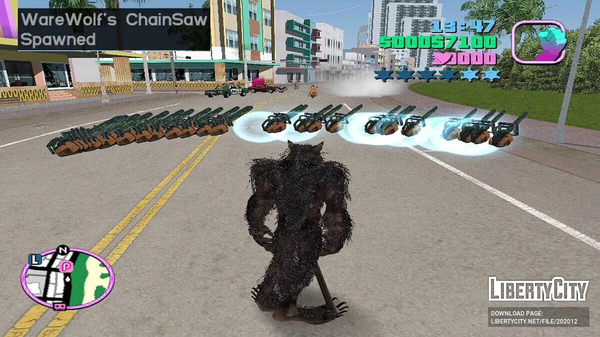 Супергерой Ликантропия / GTA Vice City