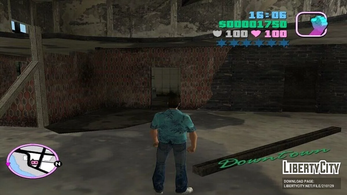 Новый интерьер Skumole Shack / GTA Vice City