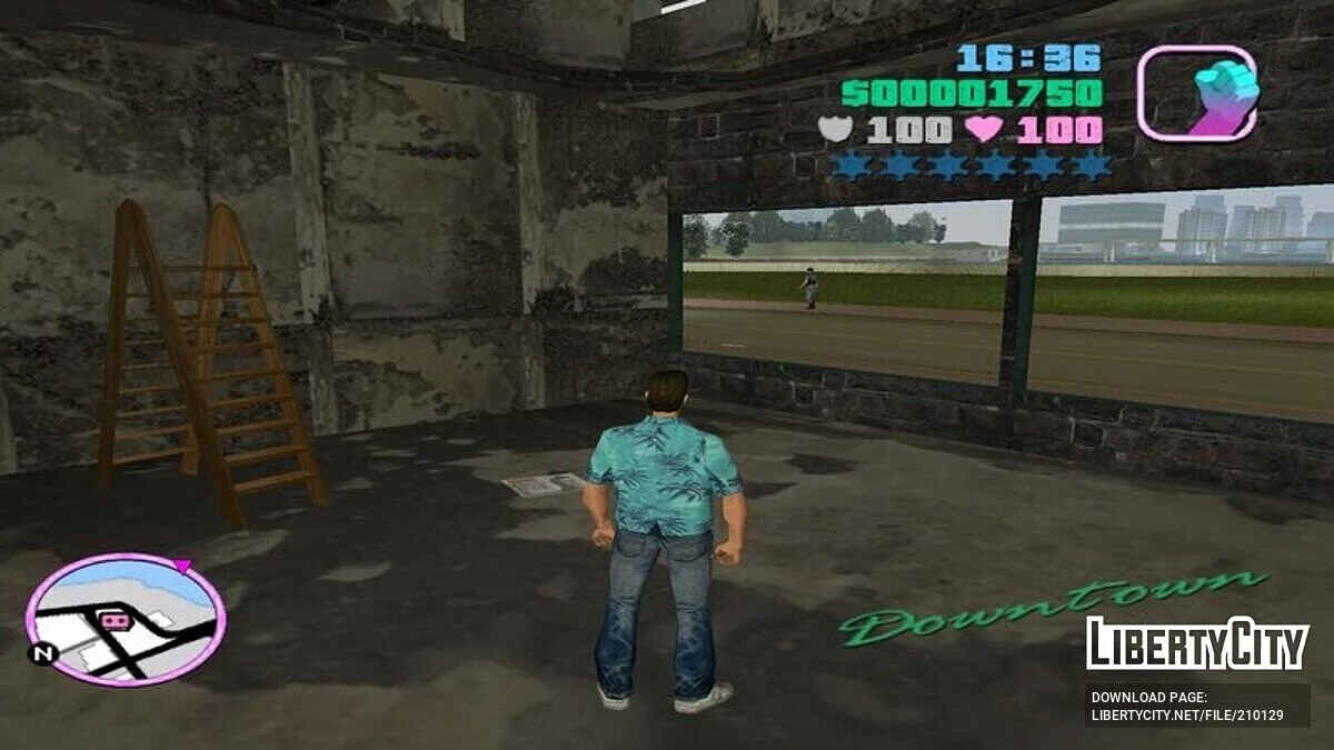 Новый интерьер Skumole Shack / GTA Vice City