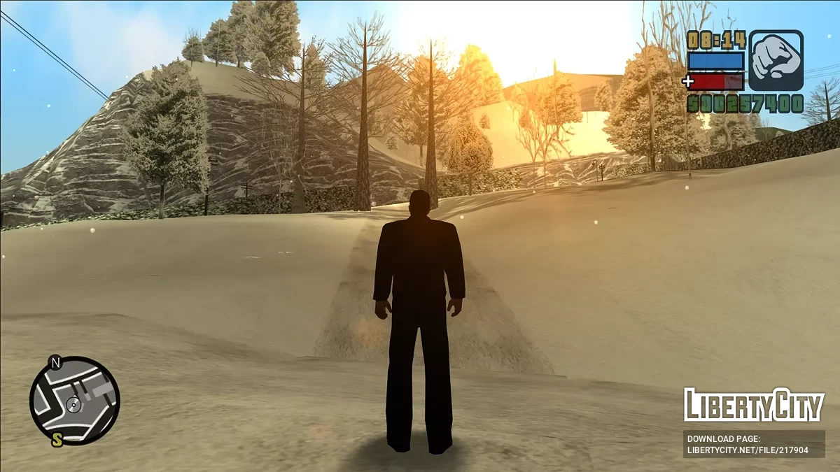 Зимний Либерти-Сити для RE: LCS / GTA Vice City