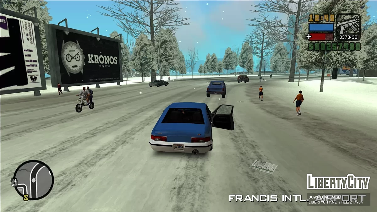 Зимний Либерти-Сити для RE: LCS / GTA Vice City