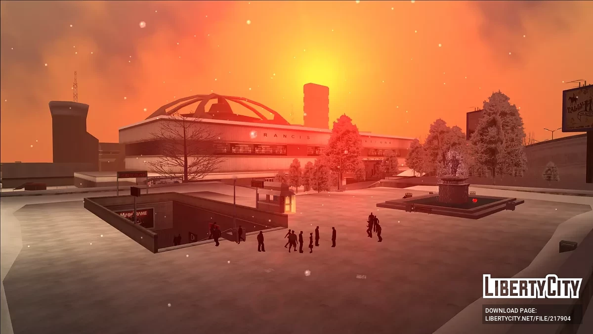 Зимний Либерти-Сити для RE: LCS / GTA Vice City