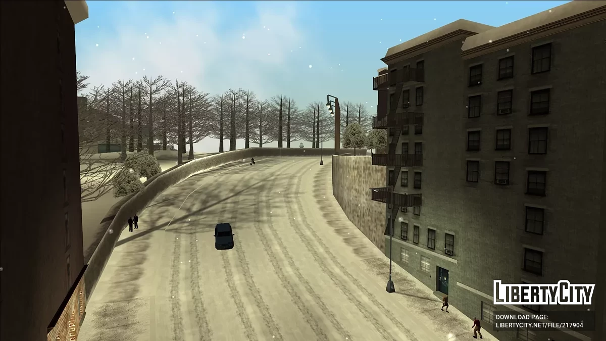 Зимний Либерти-Сити для RE: LCS / GTA Vice City