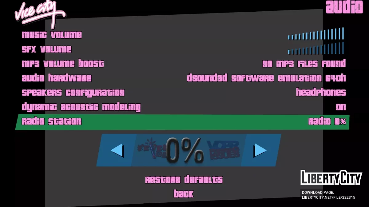 Radio 0% / GTA Vice City
