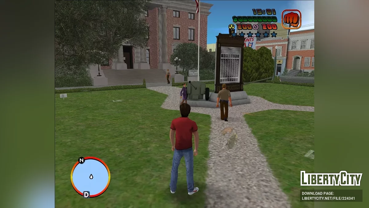 Трафик для мода GTA Vice City: Back To The Future 0.2F R2 / GTA Vice City