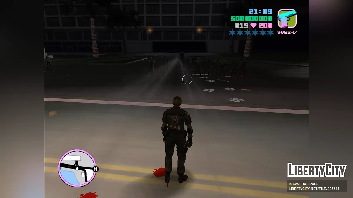 Outbreak alpha - Zombies Apocalypse v0.1 / GTA Vice City