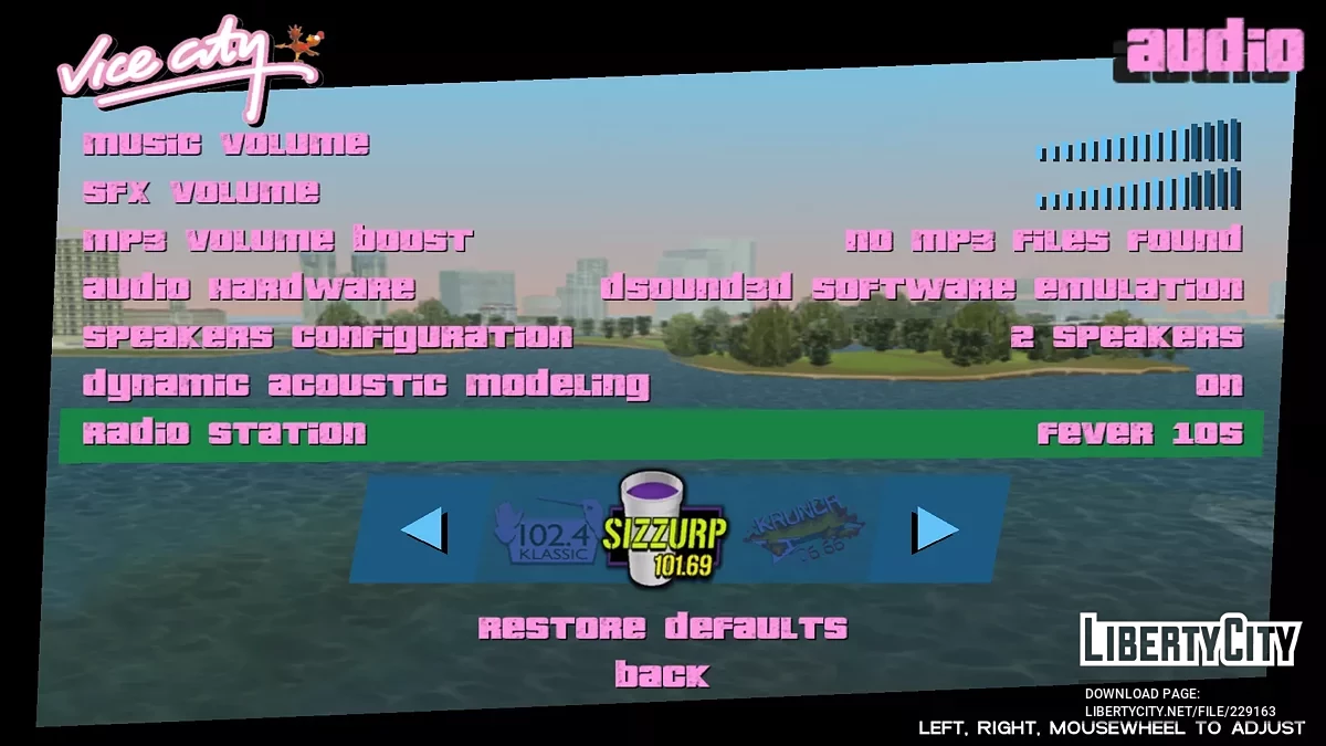 Radio Stations from Saints Row (2006) / GTA Vice City