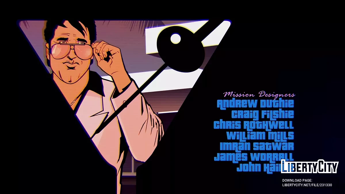 Интро от Welcome to the 80's (1080p60fps) / GTA Vice City