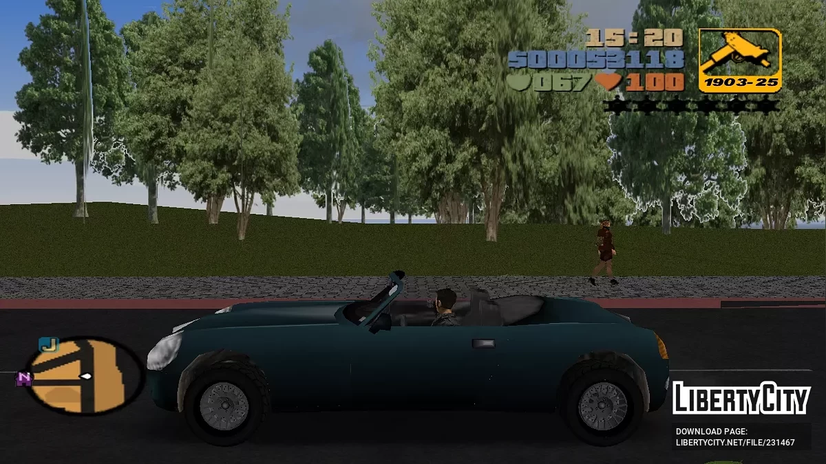 HD колеса из GTA V для GTA III и Vice City. / GTA Vice City