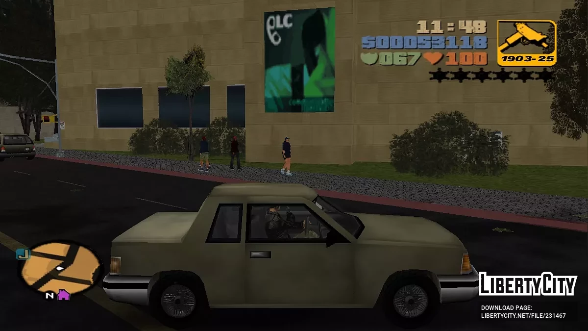 HD колеса из GTA V для GTA III и Vice City. / GTA Vice City