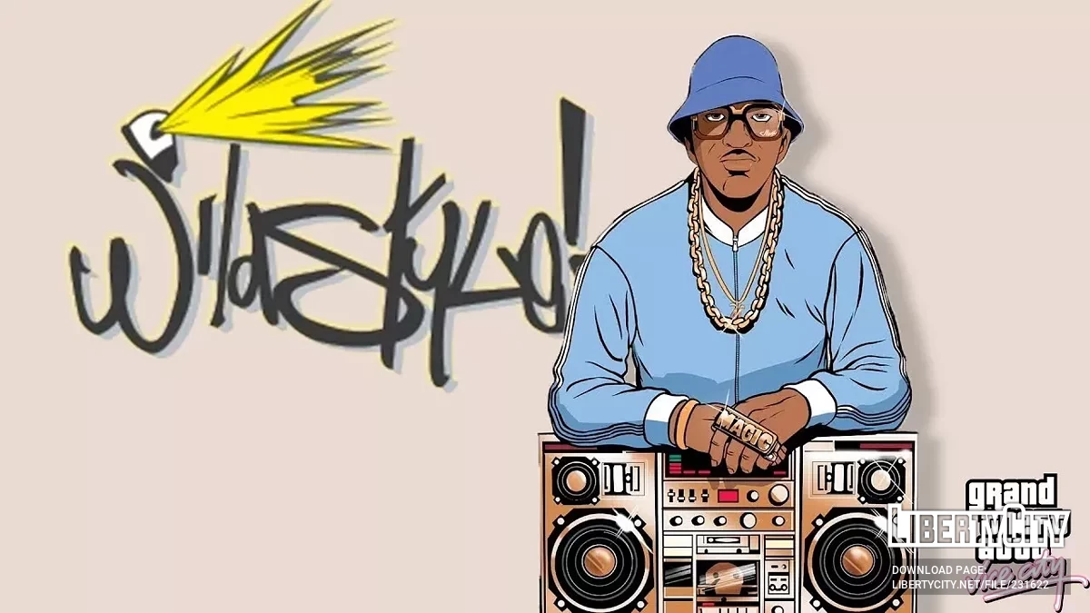 Радиостанция WILDSTYLE из GTA Leo Teal’s Story / GTA Vice City