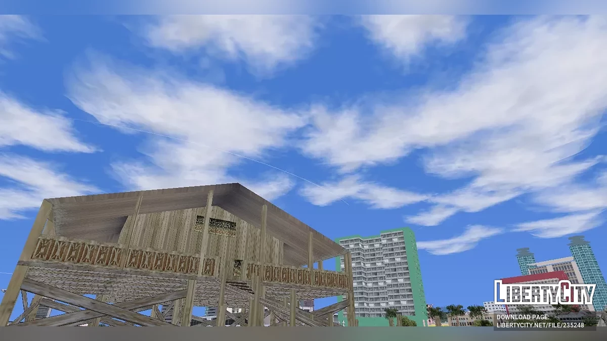 Объёмные 3D-облака / GTA Vice City