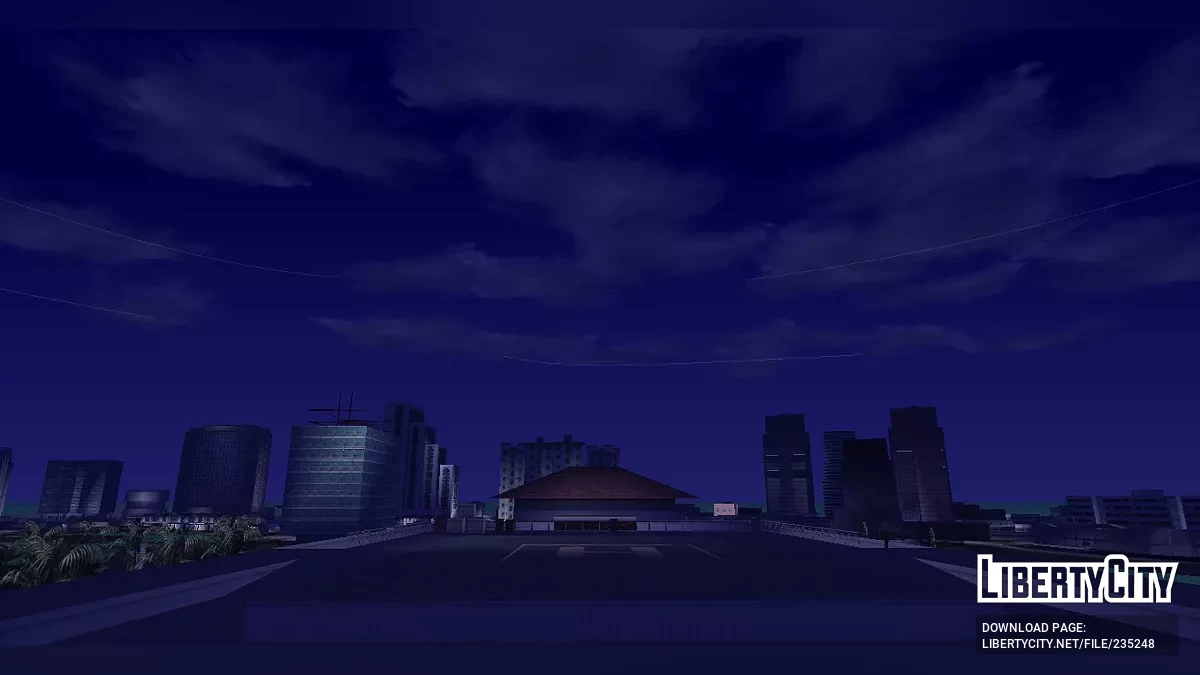 Объёмные 3D-облака / GTA Vice City